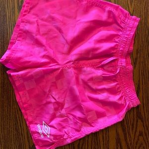 Umbro Pink Shorts